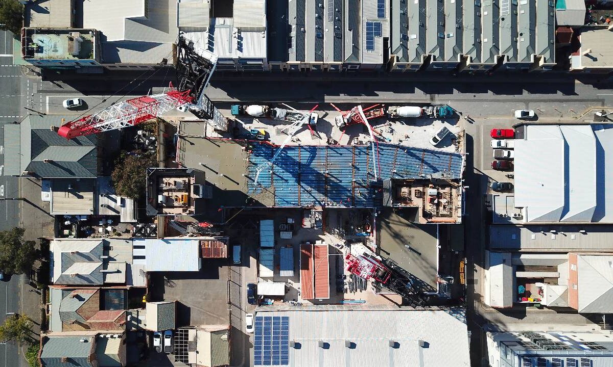 10449 - Synergy - Install Metal Decking formwork - Drone.3 (2)