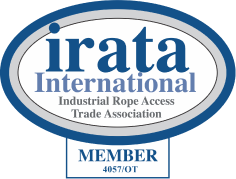 IRATA International logo with membership number 4057/OT.