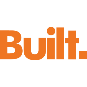 Horizontal tricolor flag with white, orange, and white stripes.